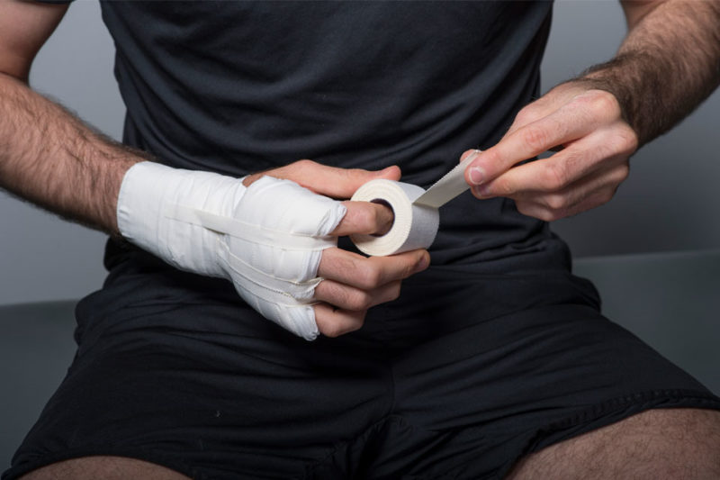 Boxing Corner Kit Fight Night Cornerman & Cutman Supplies KO Tape